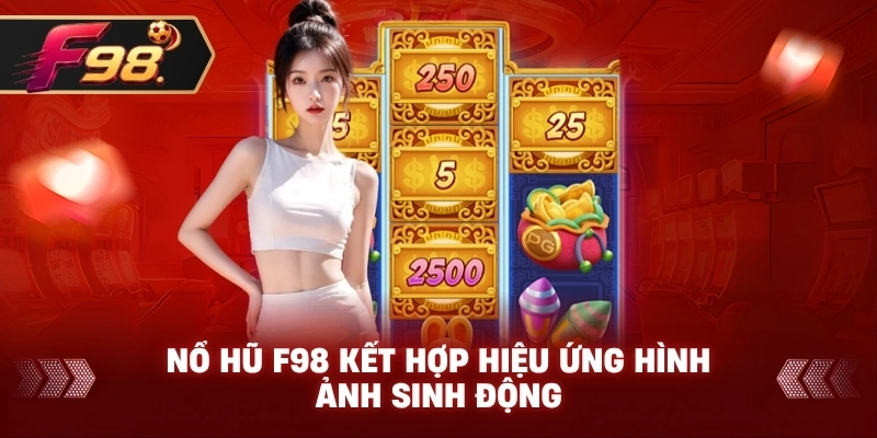 Nổ Hũ F98 kết hợp hiệu ứng hình ảnh sinh động